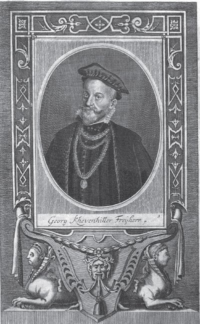 Portrait of Georg von Kevenhüller by Johann Friedrich Rosbach
